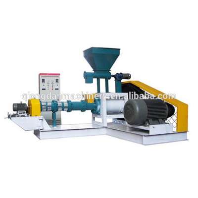 Twin screw extruder fish feed making machine floating fish food pet cat animal food pellet maker processing equipment price sale