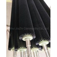 Nylon Bristle Round Industrial Fruit Roller Cleaning Brush